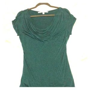 Max Studio Dark Green Top